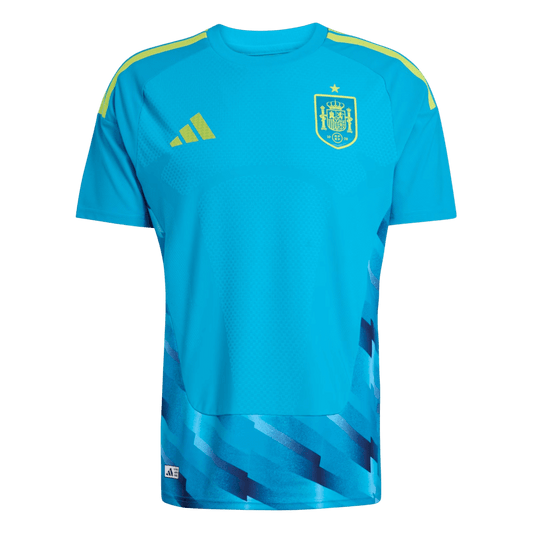 Spain Goalkeeper Blue Soccer jersey World Cup 2026 - Zenithce