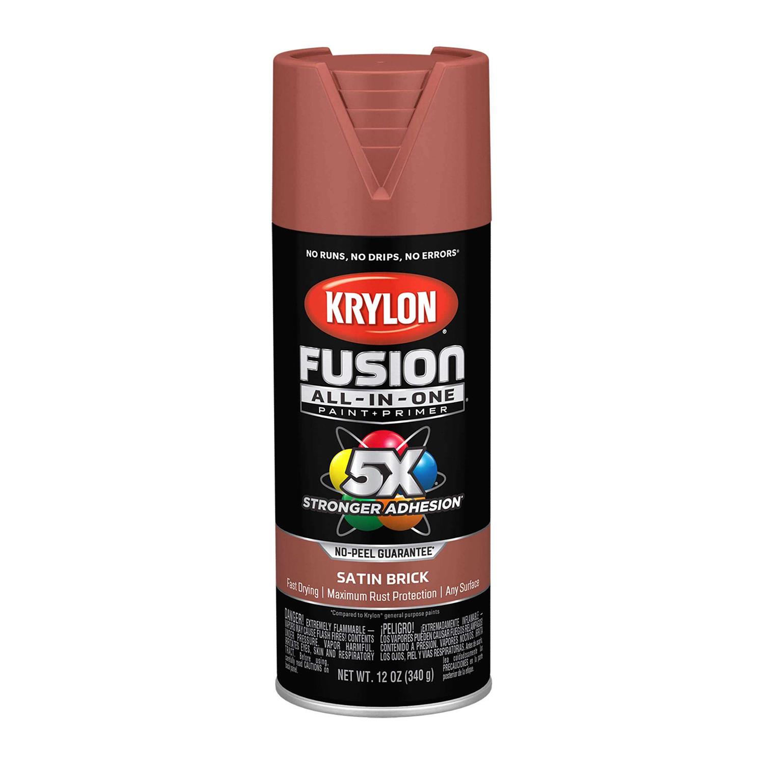 Krylon Fusion All-In-One 12 oz. Matte Spray Paint K02757007 - Zenithce