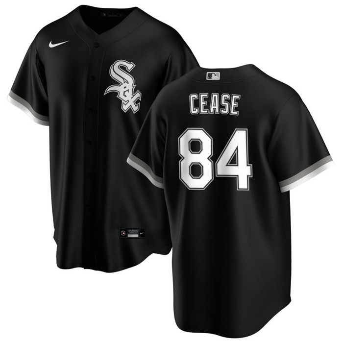 Chicago White Sox #84 Dylan Cease Black Cool Base Stitched Jersey - Zenithce