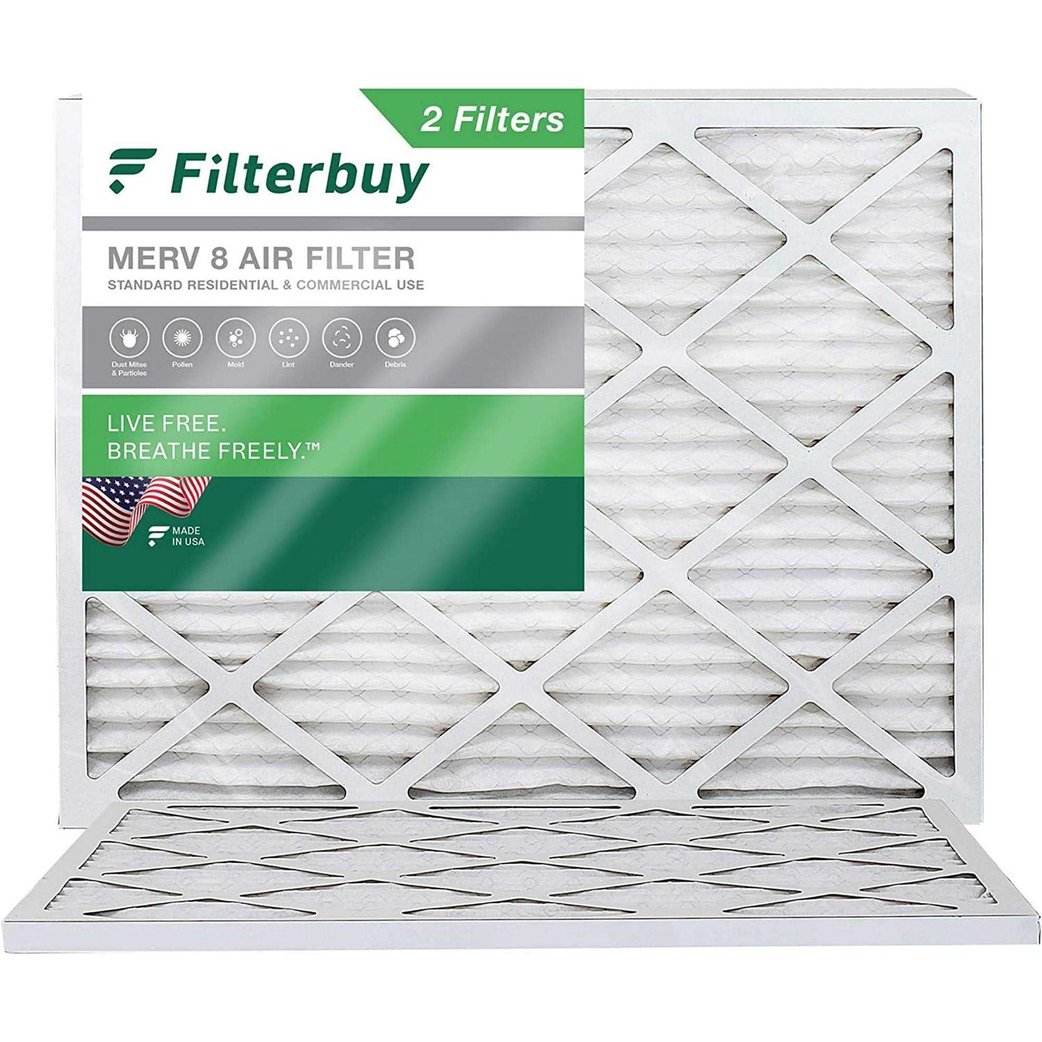Filterbuy MERV 11 Pleated AC Furnace Air Filter - Zenithce