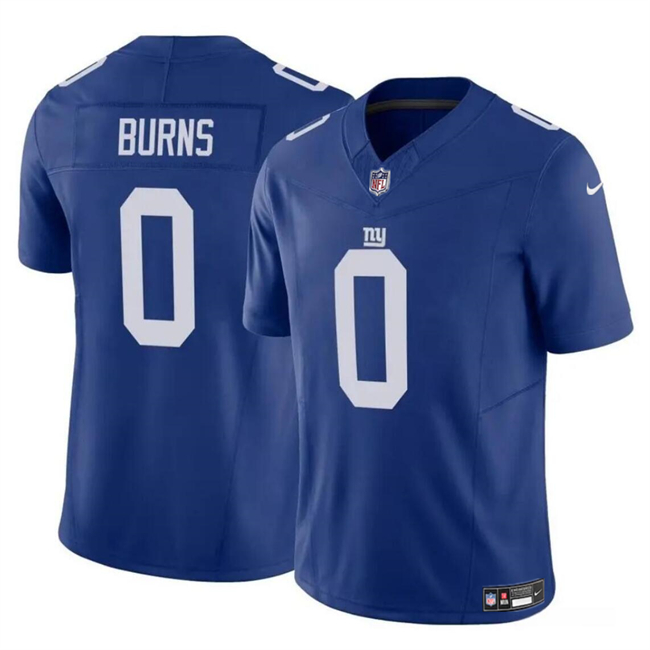 New York Giants #0 Brian Burns Blue 2023 F.U.S.E. Vapor Untouchable Limited Stitched Jersey - Zenithce