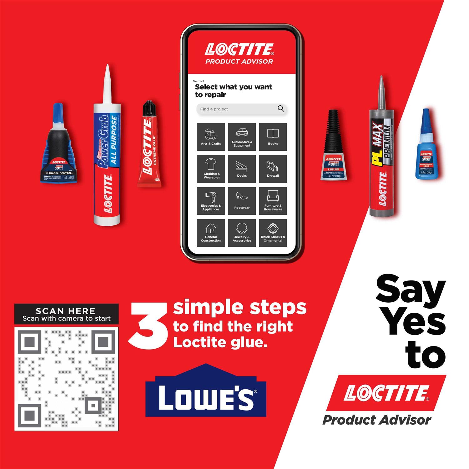 Loctite Power Grab Ultimate Construction Adhesive - Zenithce