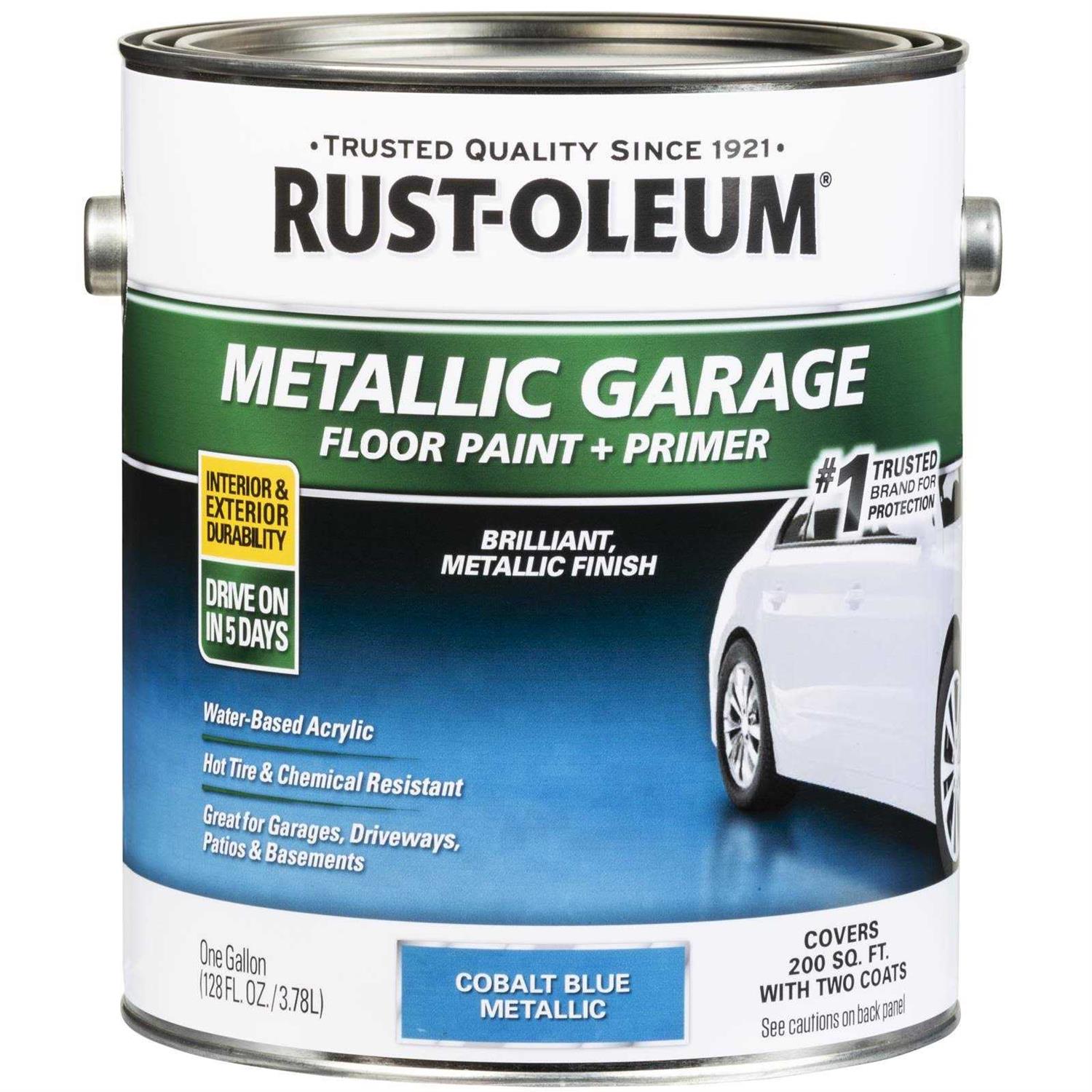 Rust-Oleum Concrete Metallic Floor Paint - Zenithce