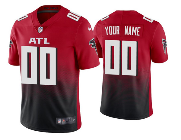 Atlanta Falcons 2020 Red Customized Custom Limited Stitched Jersey - Zenithce