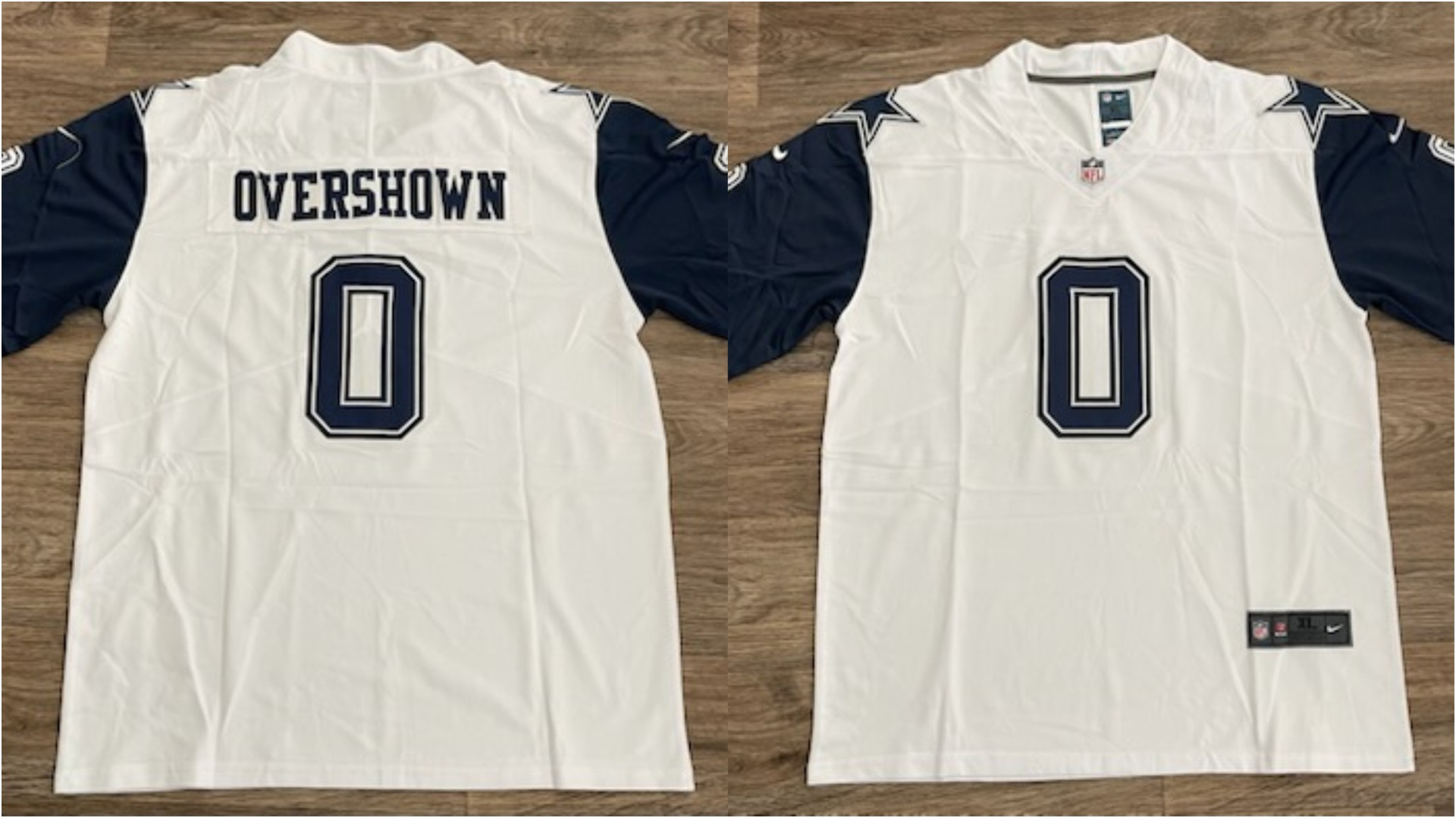 Dallas Cowboys #0 DeMarvion Overshown White Vapor Untouchable Limited Stitched Football Jersey - Zenithce