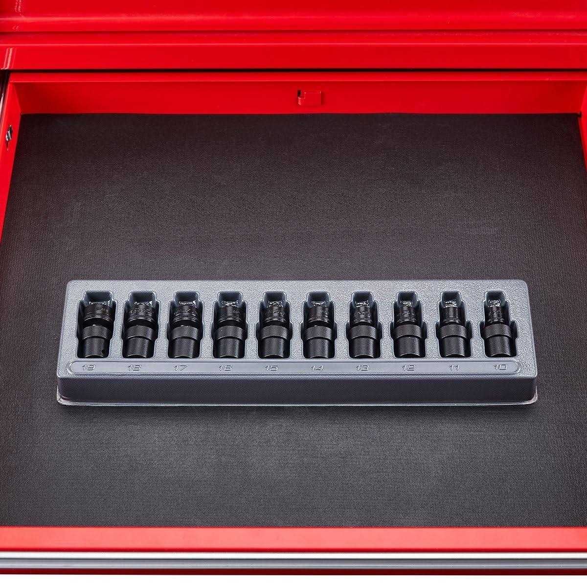 Icon Drive SAE Professional Deep Impact Socket Set - Zenithce