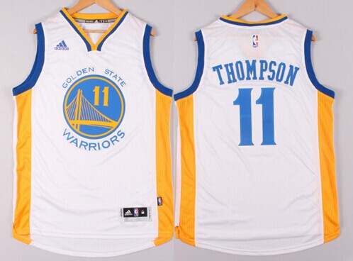 Golden State Warriors #11 Klay Thompson Revolution 30 Swingman 2014 New White Jersey - Zenithce