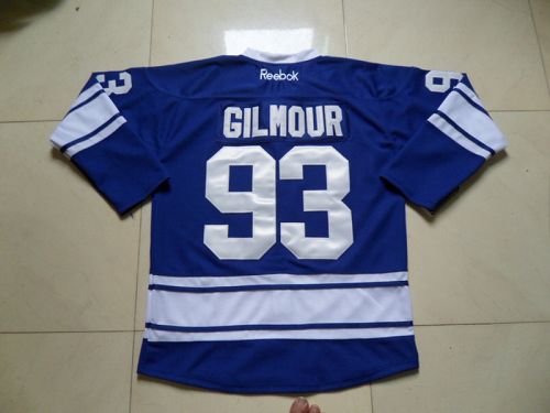 Maple Leafs #93 Doug Gilmour Blue Third Stitched Jersey - Zenithce