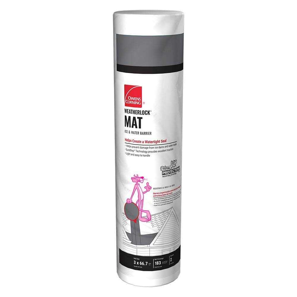 Owens Corning WeatherLock 36-in x 66.7-ft 200-sq ft Polypropylene Roof Underlayment AA10 - Zenithce