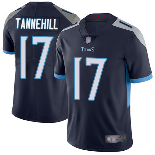 Tennessee Titans #17 Ryan Tannehill Navy Vapor Untouchable Limited Stitched Jersey - Zenithce