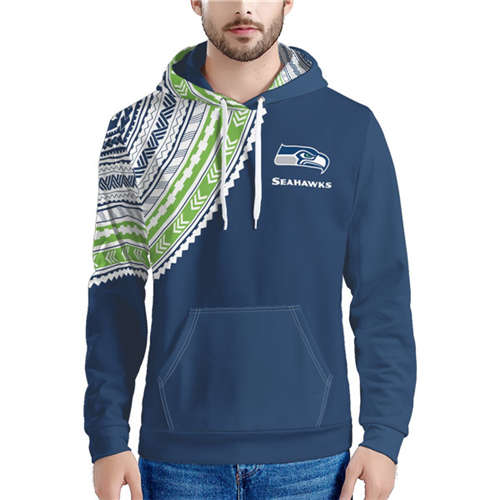 Seattle Seahawks Navy Hoodie - Zenithce