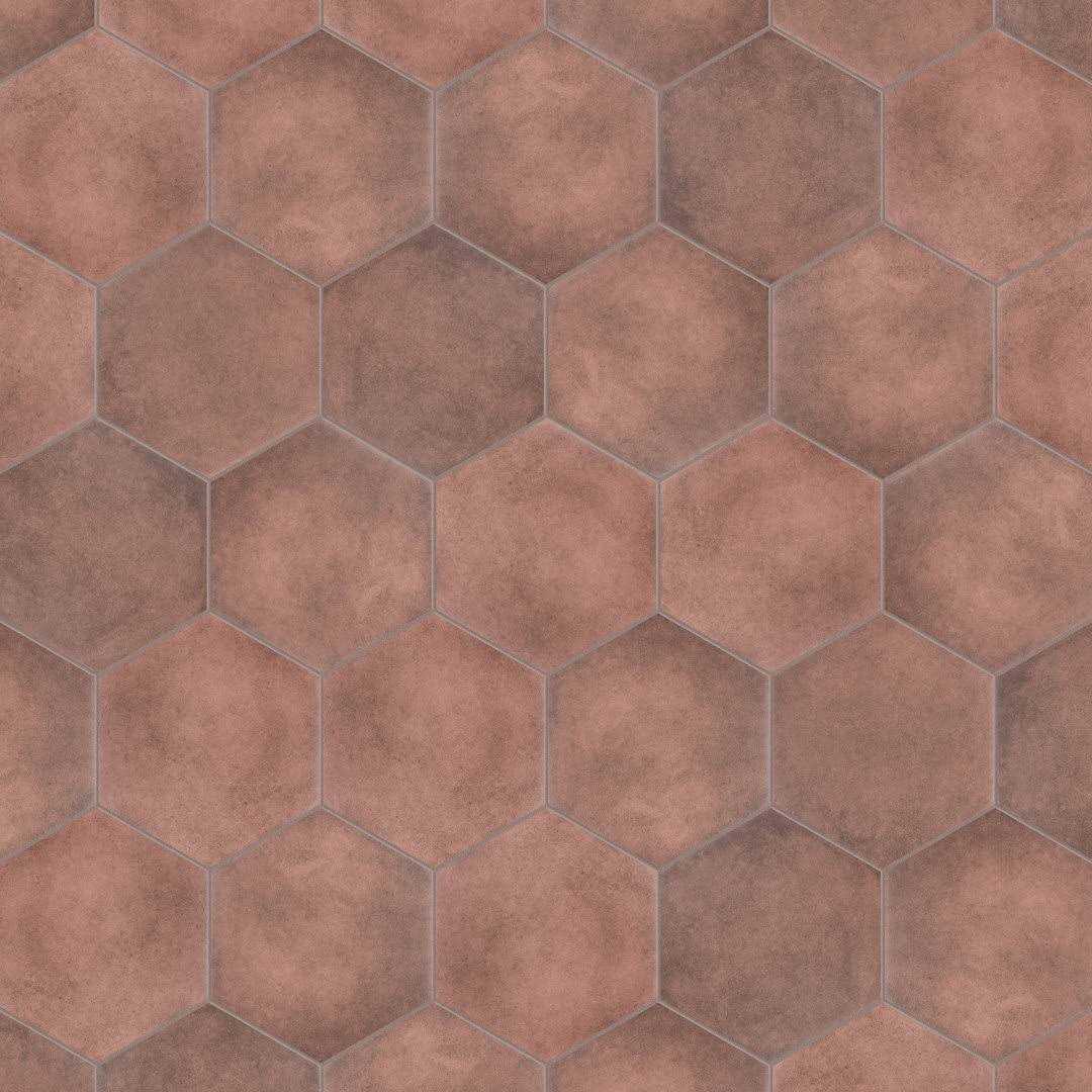 Merola Tile Matter Hex 7-7/8 in. x 9 in. Porcelain Floor and Wall Tile - Zenithce