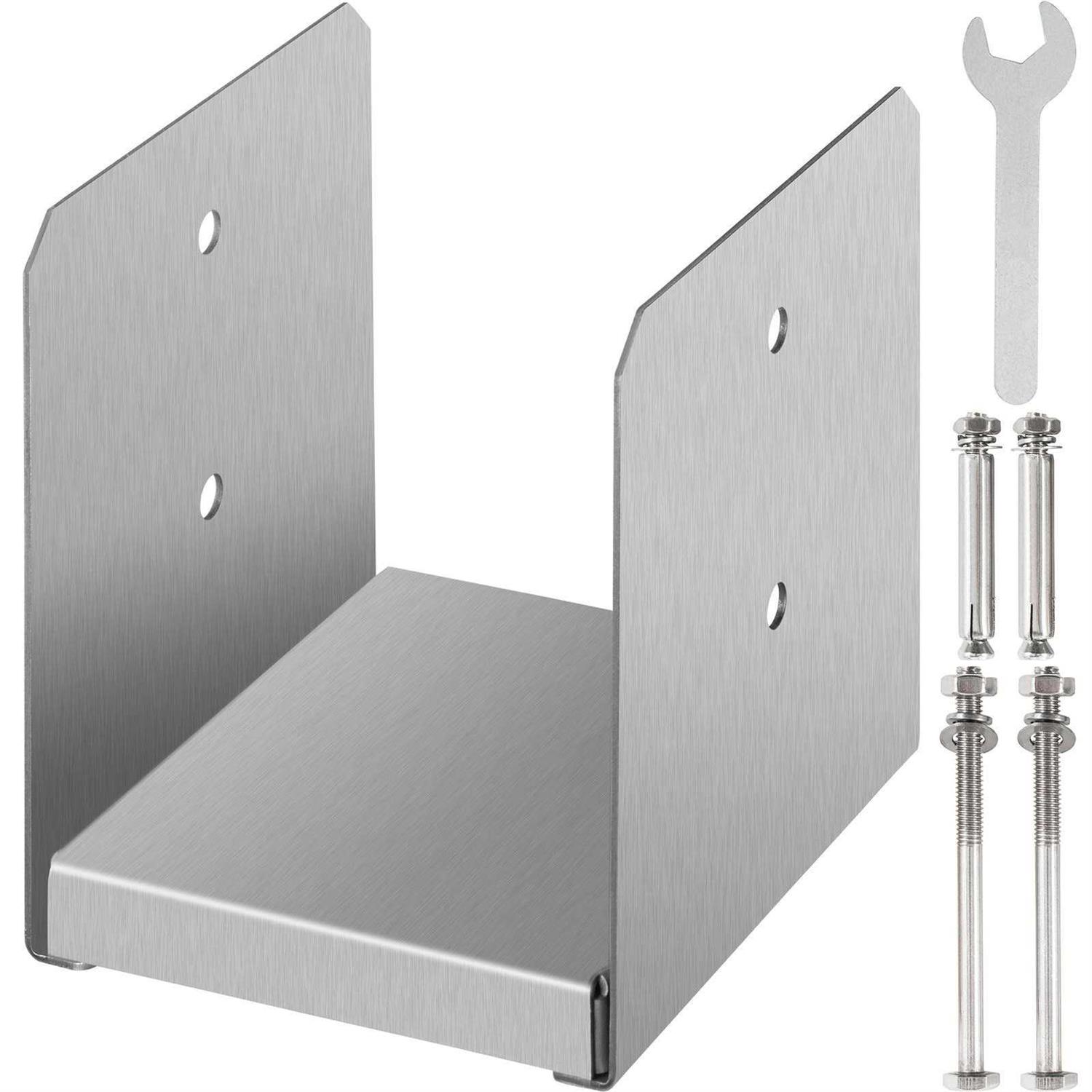 VEVOR Standoff Post Base Adjustable Post Base Adjustable Post Anchor Drawing Surface - Zenithce