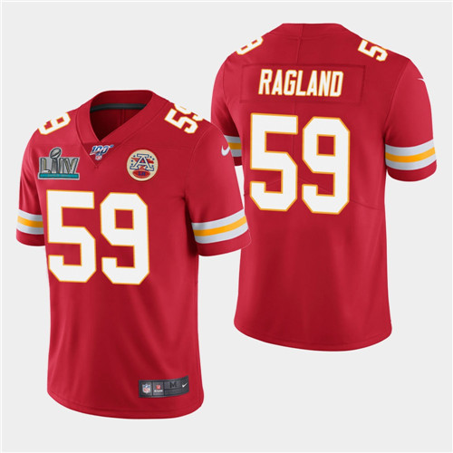 Chiefs #59 Reggie Ragland Red Super Bowl LIV Vapor Untouchable Limited Stitched Jersey - Zenithce