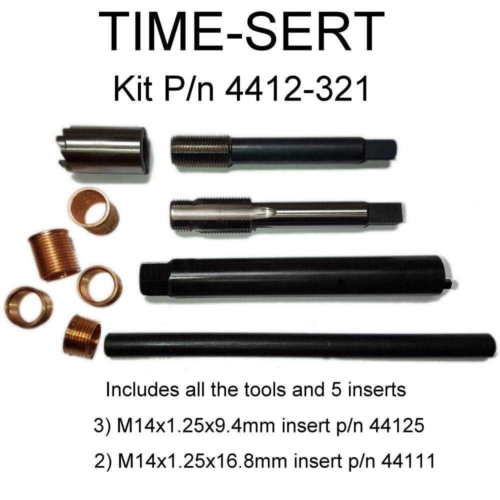Time-sert M12x1.5x24mm Insert Qty 10 p/n 12155 - Zenithce