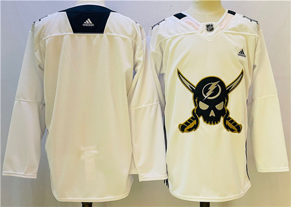 Tampa Bay Lightning Blank White Stitched Jersey - Zenithce