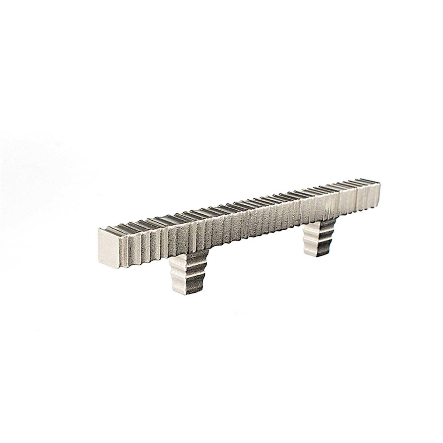 Forged 3 Square Bar Pull by Du Verre 3 DVFC308 - Zenithce
