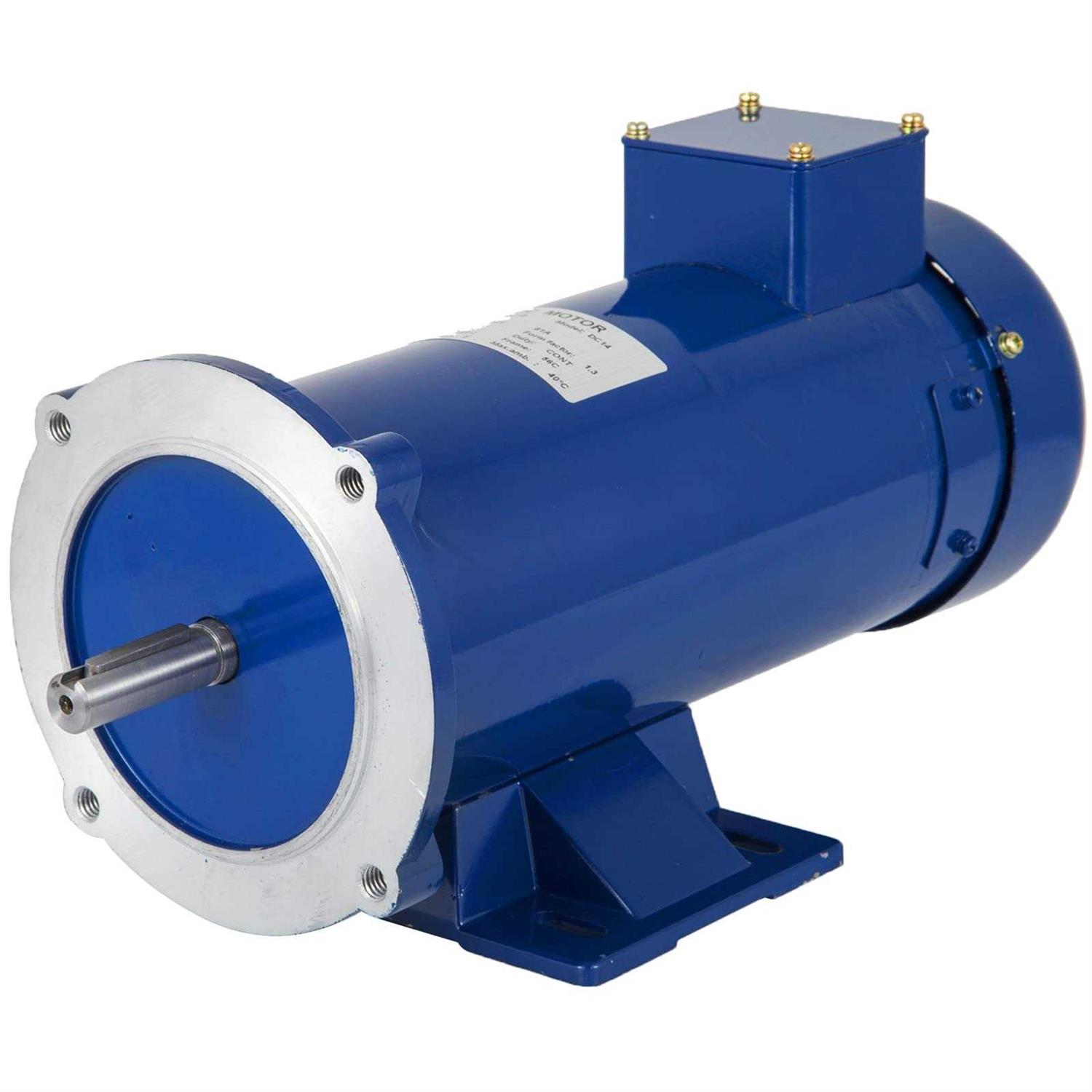 VEVOR Dc Motor,Rated Speed 1750 Rpm,1HP 12V Electric Motor Permanent Magnet Motor ZLDJ123ZYT12-1001V0 - Zenithce