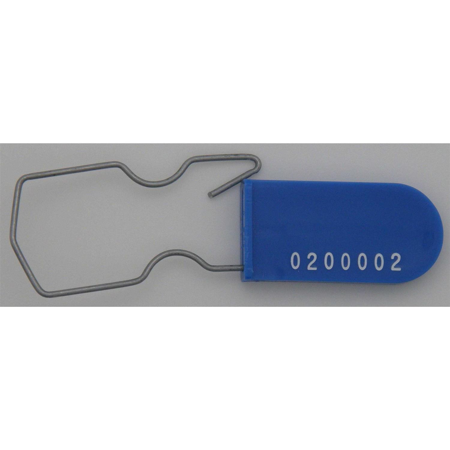 Electric Meter Security Seal Wire Padlock Pack of 50 - Zenithce