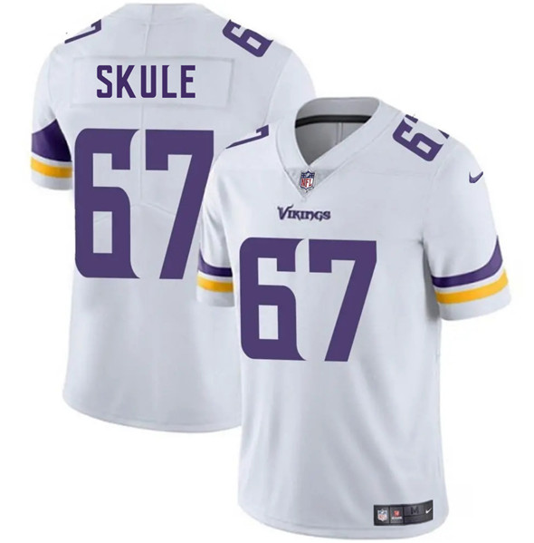 Minnesota Vikings #67 Justin Skule White 2025 Vapor Untouchable Limited Stitched Jersey - Zenithce