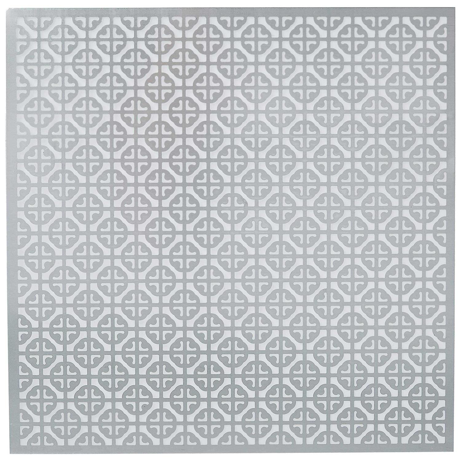 M-D Hobby & Craft Aluminum Metal Sheet 12X12 Elliptical - Zenithce