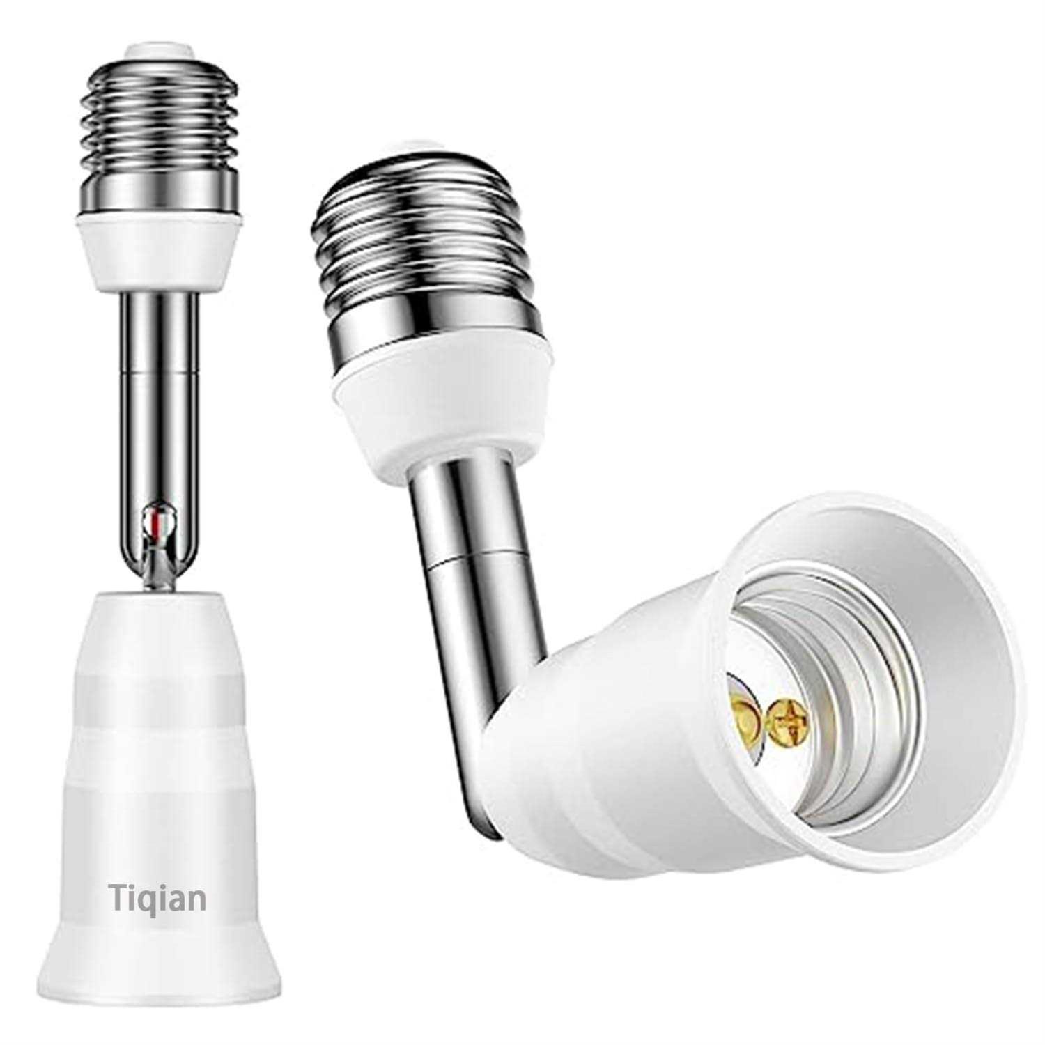 E26 to E26 Socket Extender,TWDRTDD E27/E26 to E27/E26 Lamp Holder Adapter - Zenithce