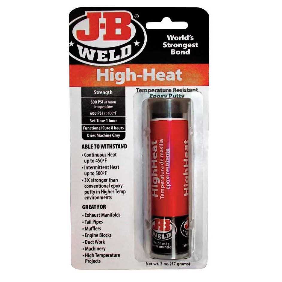 J-B Weld 8297 High Heat Epoxy Putty - Zenithce