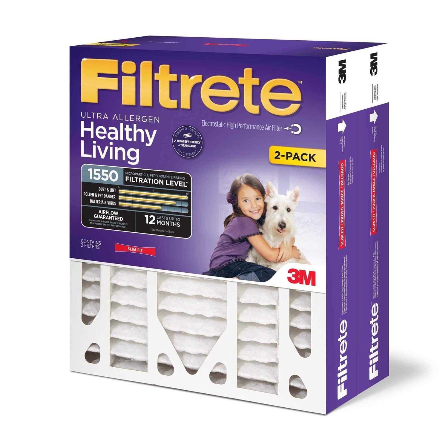 Filtrete AC Furnace Air Filter MPR 1500 - Zenithce