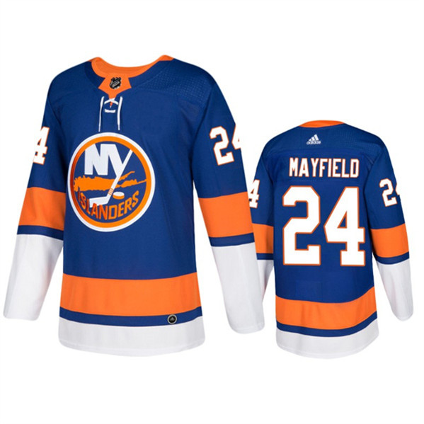 New York Islanders #24 Scott Mayfield Royal Stitched Jersey - Zenithce