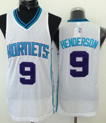 Charlotte Hornets #9 Gerald Henderson White Swingman Jersey - Zenithce