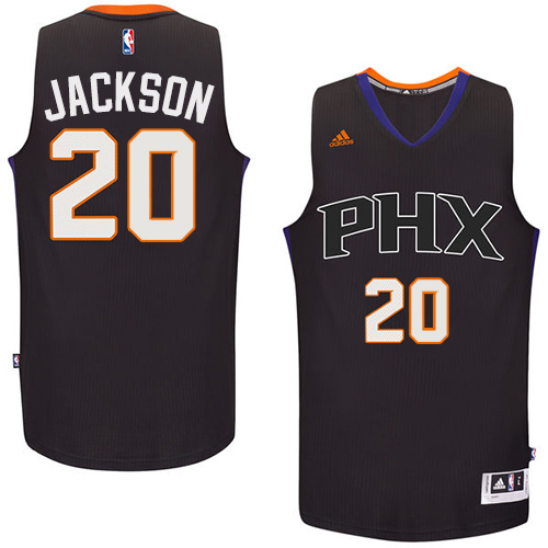 Phoenix Suns #20 Josh Jackson Black Alternate Stitched Jersey - Zenithce