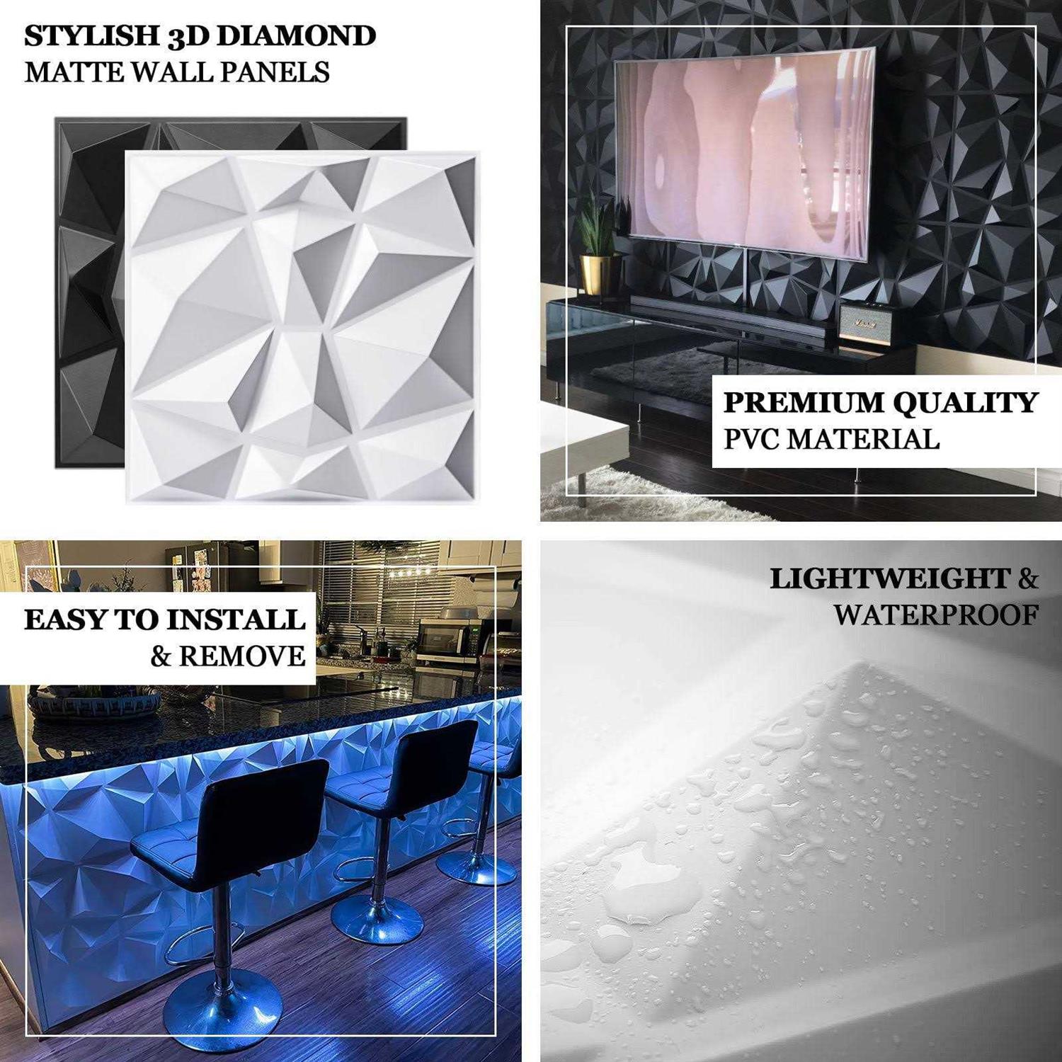 Efavormart 10 Panels Ritzy Sequin Shimmer Wall Backdrop Panels Round Sequin Party Backdrop - Zenithce