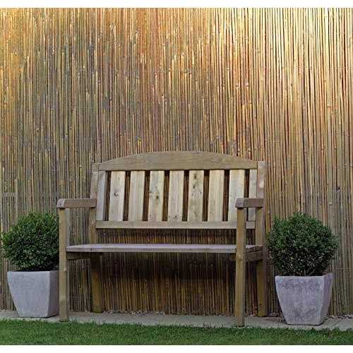 MGP 96 in. H Slat Bamboo Roll Garden Fence - Zenithce
