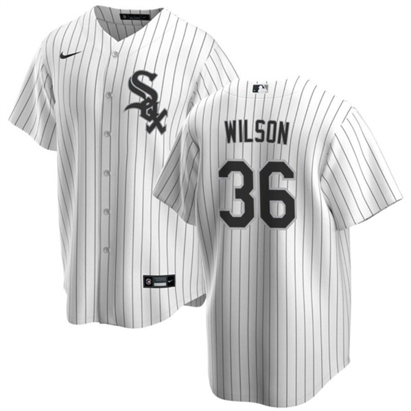 Chicago White Sox #36 Steven Wilson White Cool Base Stitched Jersey - Zenithce