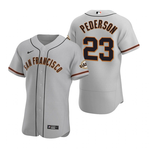 San Francisco Giants #23 Joc Pederson Gray Flex Base Stitched Jersey - Zenithce