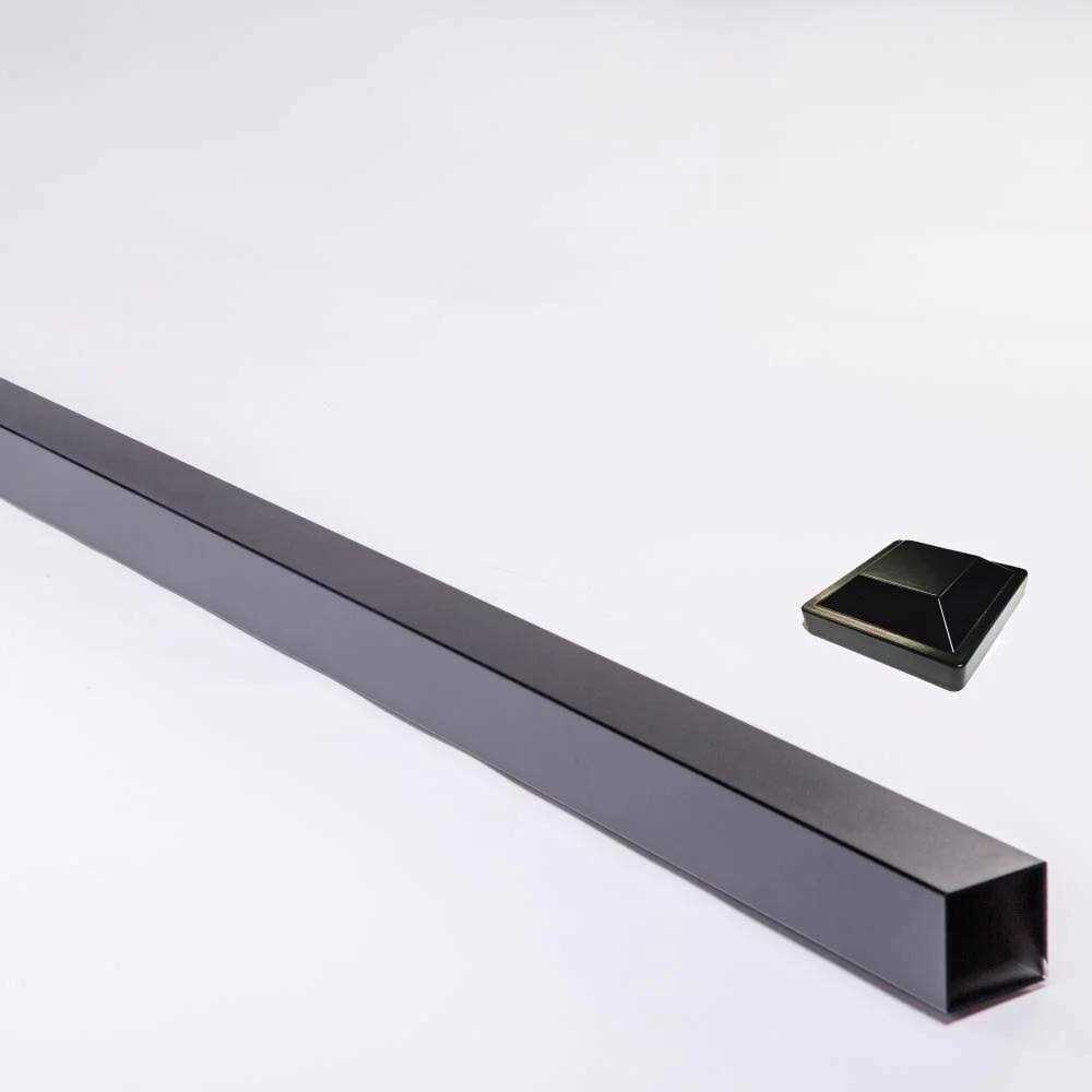 Sliding Exterior Door Hardware Kit 2×76-inch Galvanized Steel Track For 1 Door Up Thick And - Zenithce