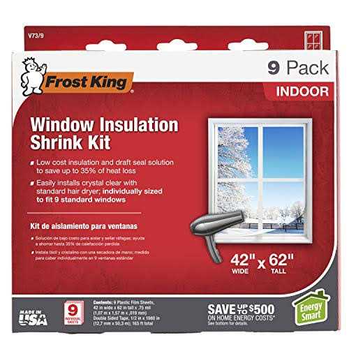 Frost King Shrink Window Kit - Zenithce