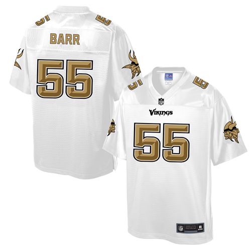 Vikings #55 Anthony Barr White Pro Line Fashion Game Nike Jersey - Zenithce