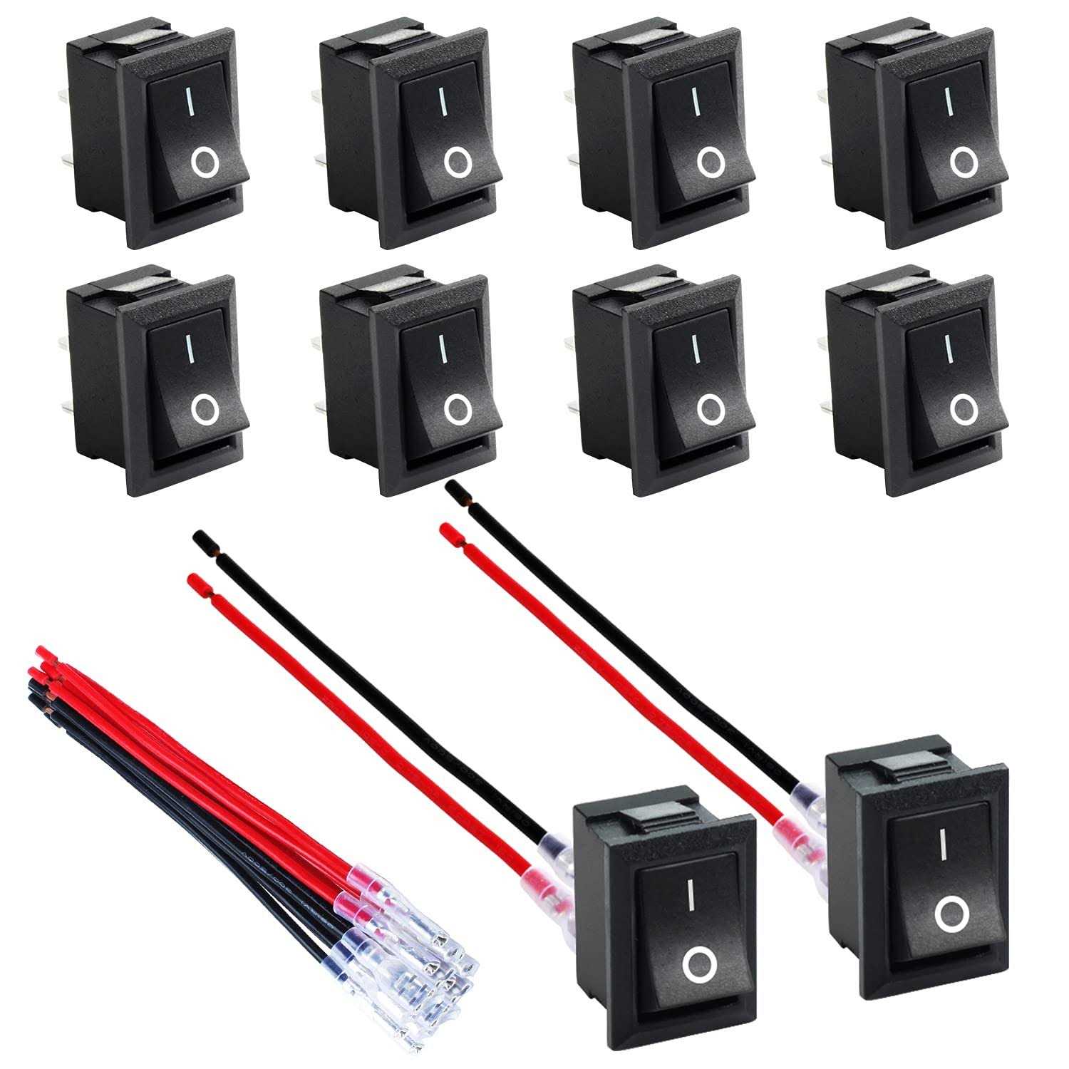 DAIERTEK 12V Bus Bar 6 x 5/16 Terminal Studs 12 Volt Power Distribution Block with Cover Battery Bus Bar 12V - Zenithce