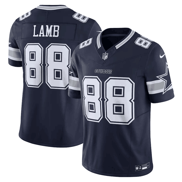 Dallas Cowboys #88 CeeDee Lamb Navy 2023 F.U.S.E. Limited Stitched Jersey - Zenithce
