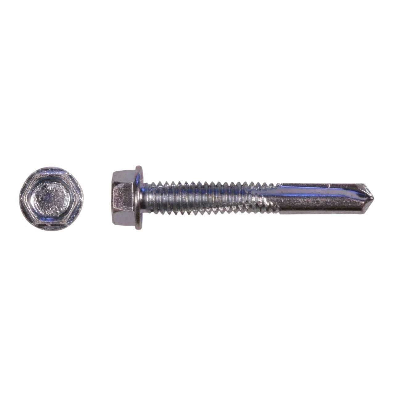 U-Turn Fasteners, Inc U-Turn 12-24 x Tek 5 Screws Hex Self-Drilling - Zenithce