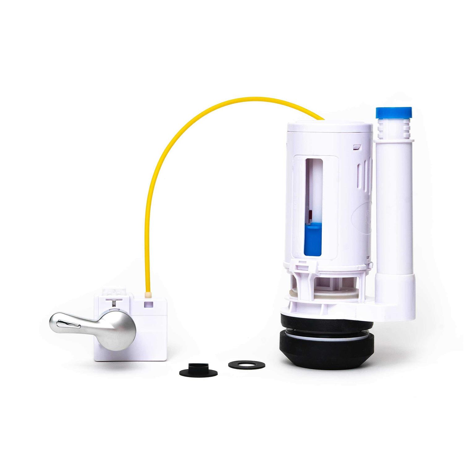 Dual Flush Toilet Water Tank Valve Push Button - Zenithce