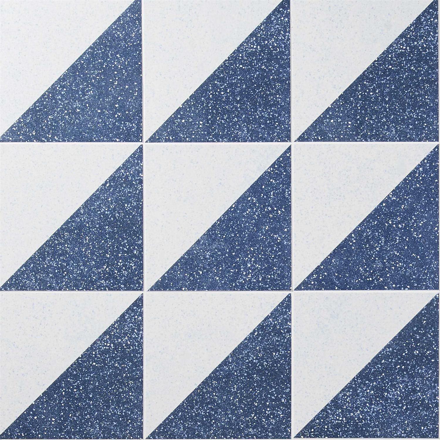 Ivy Hill Tile Eclipse Turquoise 7.79 in. x 8.98 in. Matte Porcelain Floor and Wall Tile - Zenithce