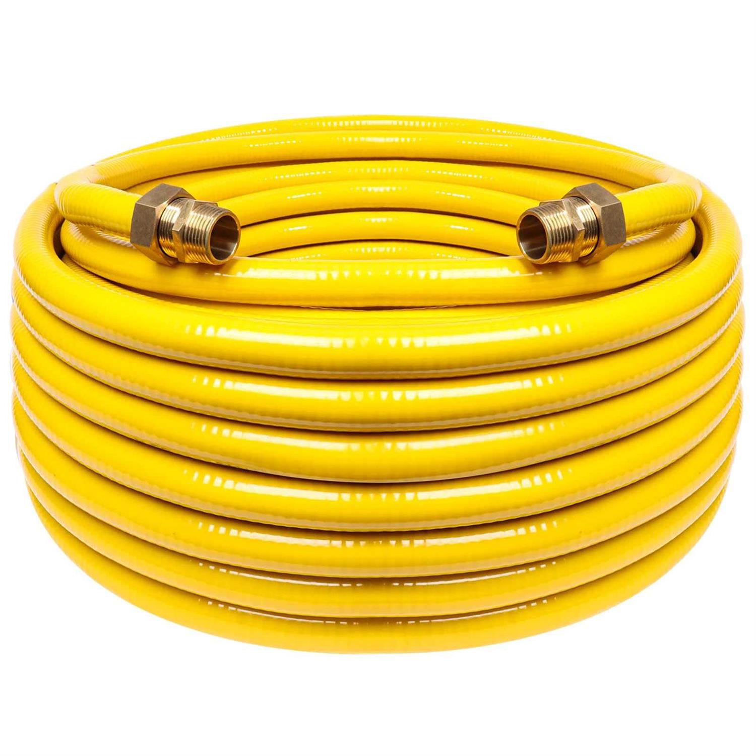 Grehitk 1/2” Flexible Gas Line CSST Corrugated Stainless Steel Tubing Pipe Kit - Zenithce