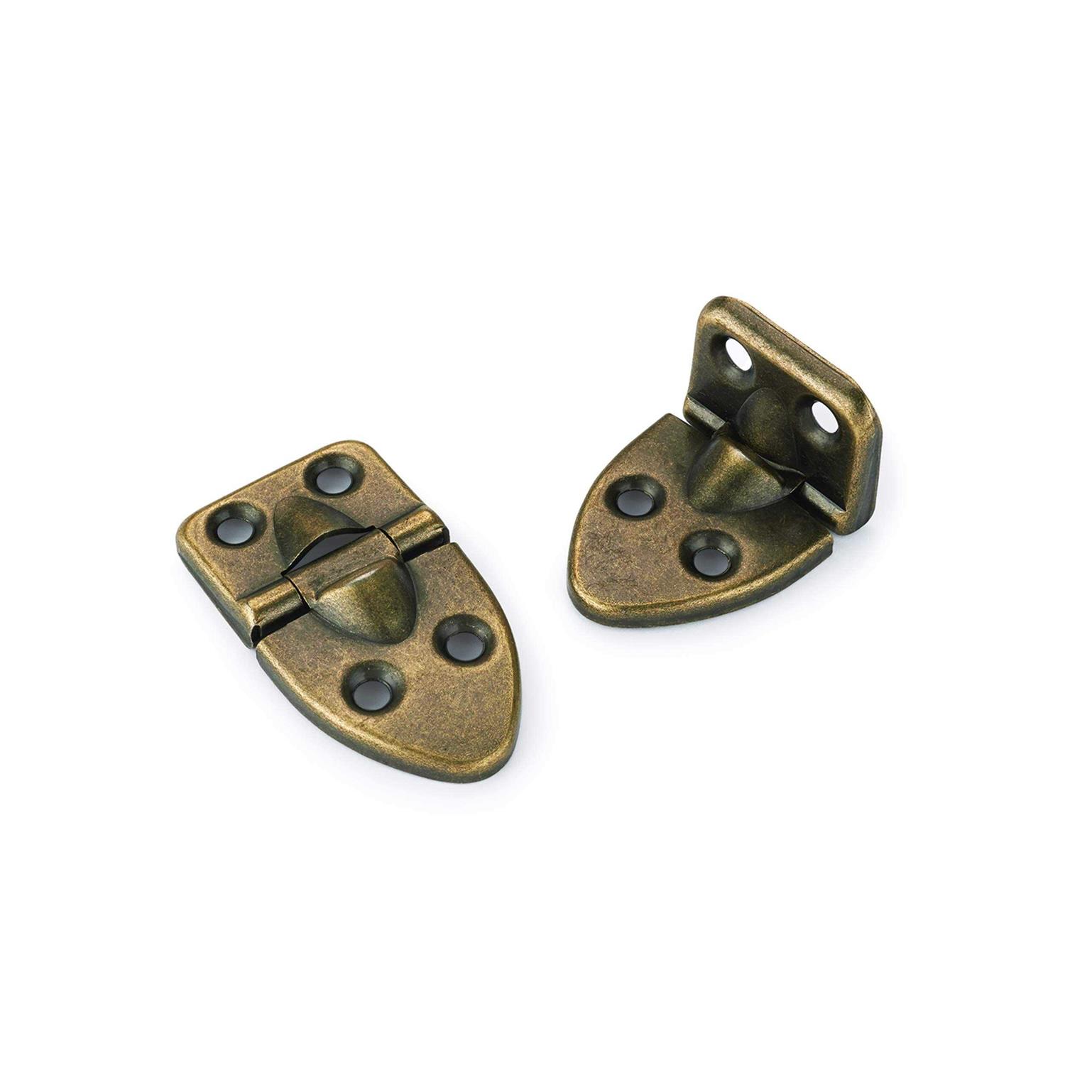 Highpoint 90 Degree Stop Hinge Plated - Zenithce