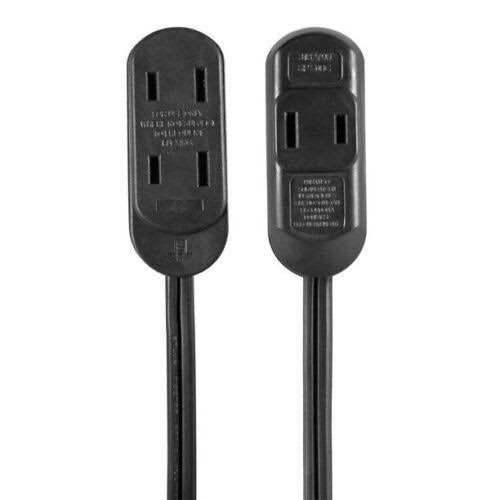 Hyper Tough 16AWG 2 Prong Indoor Household Extension Cord - Zenithce