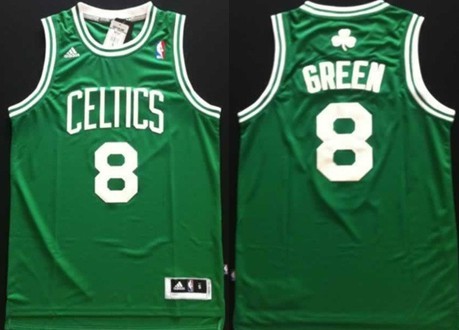Boston Celtics #8 Jeff Green Revolution 30 Swingman Green Jersey - Zenithce