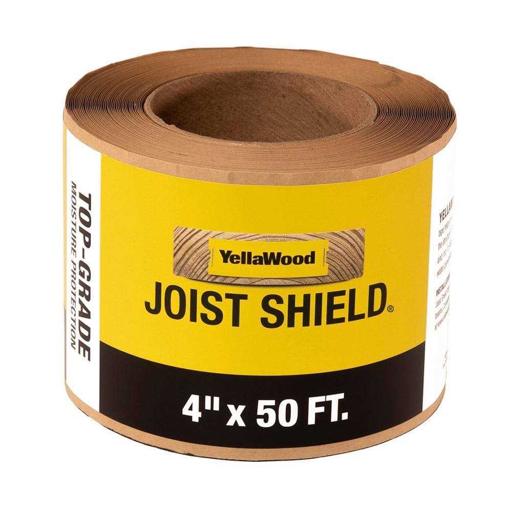 YellaWood Joist Shield 50 ft Self-Adhesive Butyl Tape - Zenithce