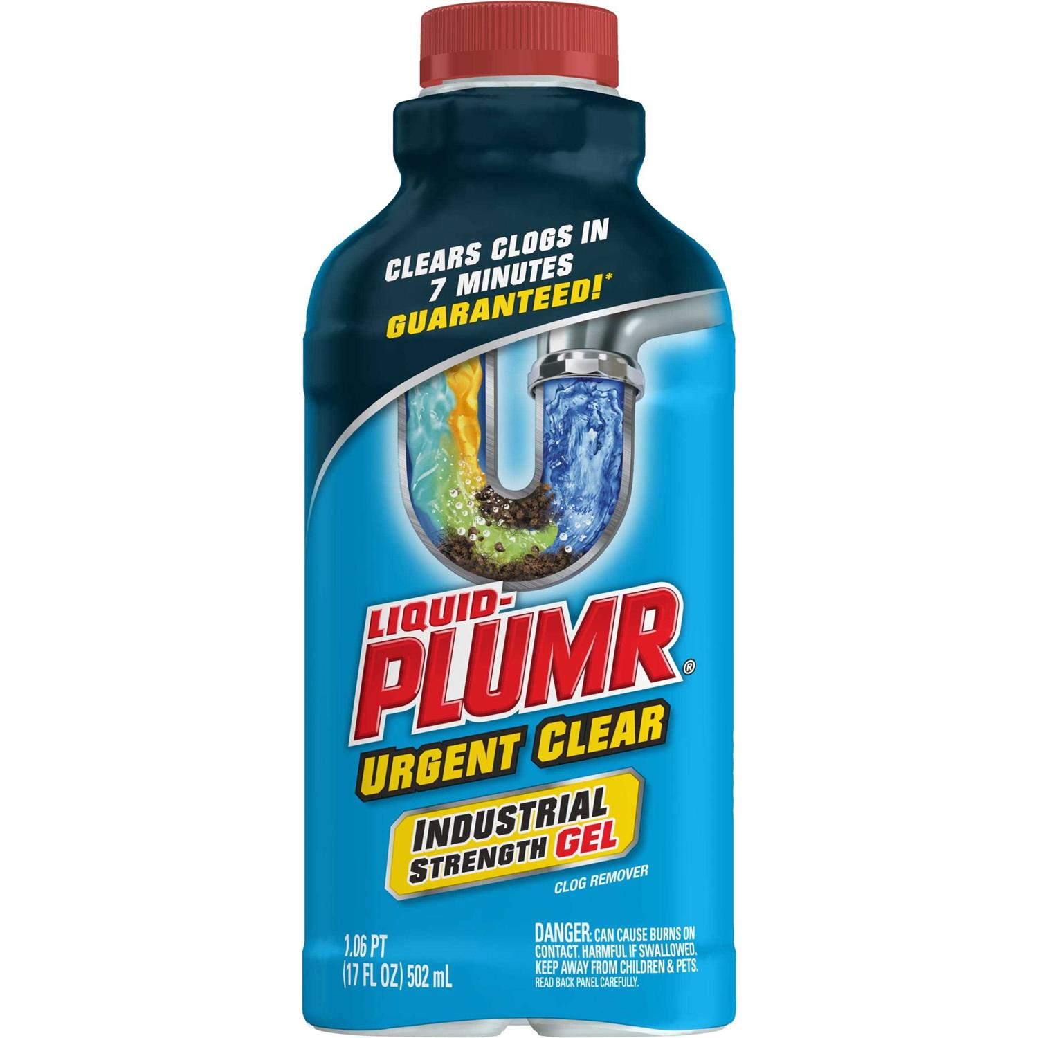 Liquid-Plumr Clog Remover Pro-Strength Urgent Clear - Zenithce