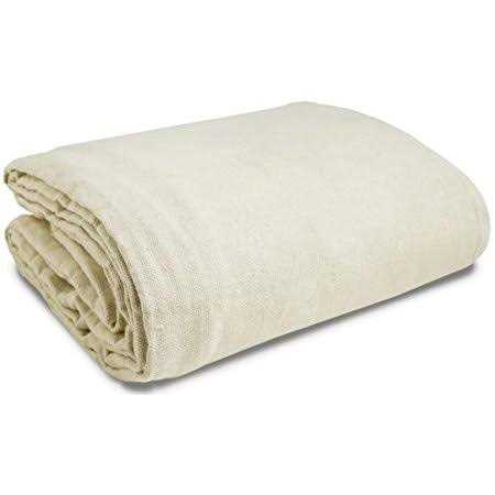 Zuperia Canvas Drop Cloth of 2 Pure Cotton Painters Drop Cloth - Zenithce